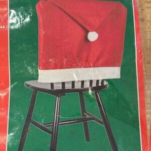 Santa Hat Chair Cover - NEW
